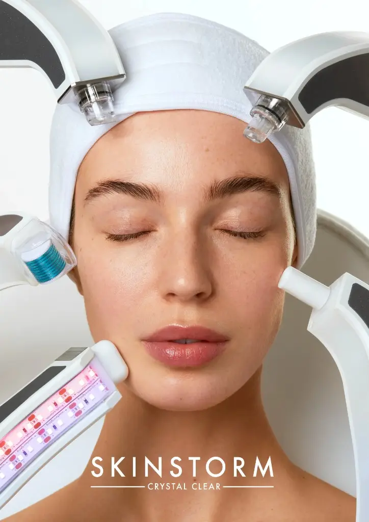 Skinstorm Crystal Clear behandeling: gezicht met toestellen
